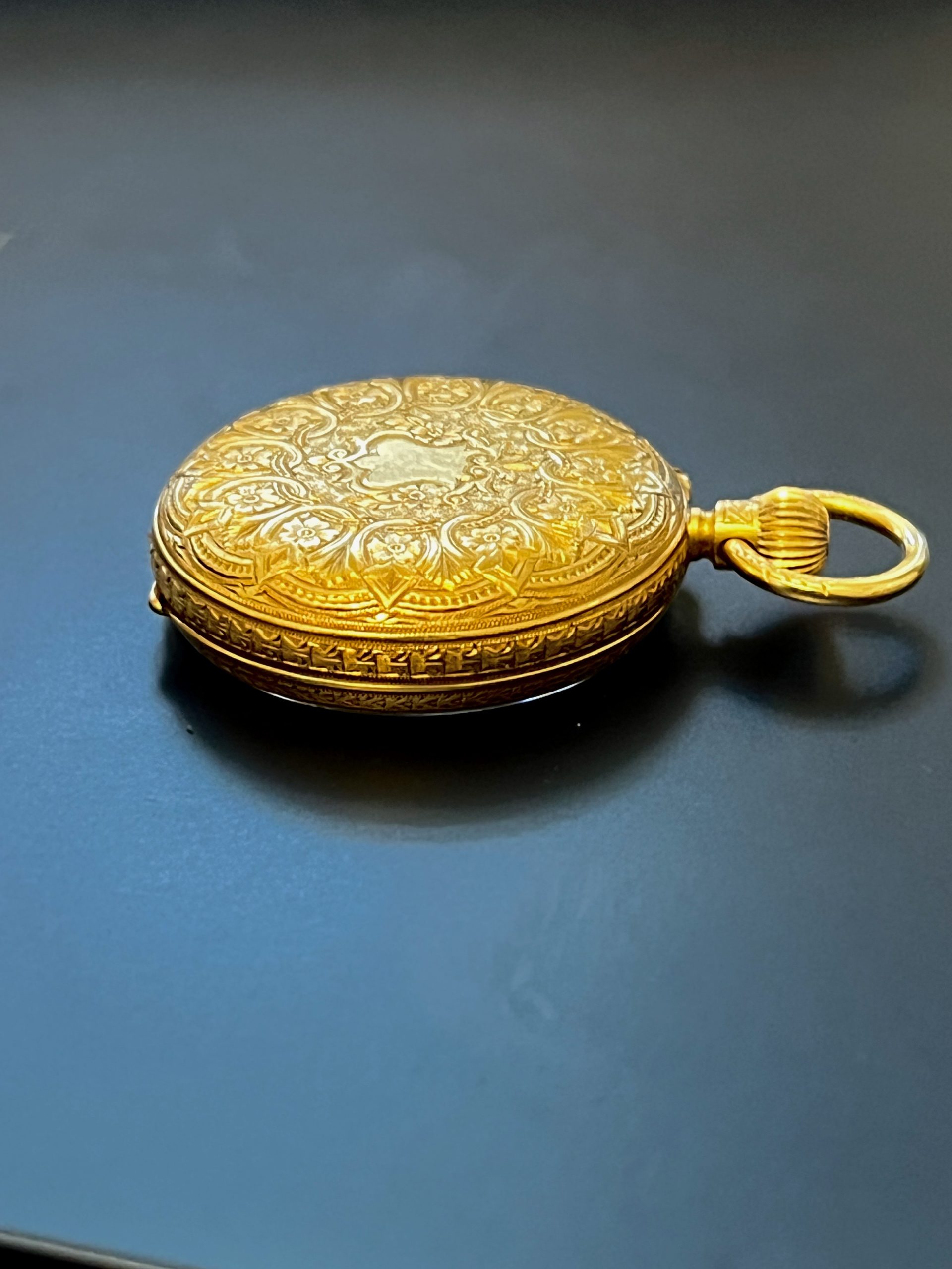 c1900s 18K Gold Benson Lady's Pendant Watch - Image 5