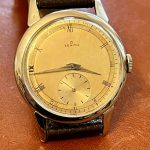 1950s Oversize Steel Zenith Watch